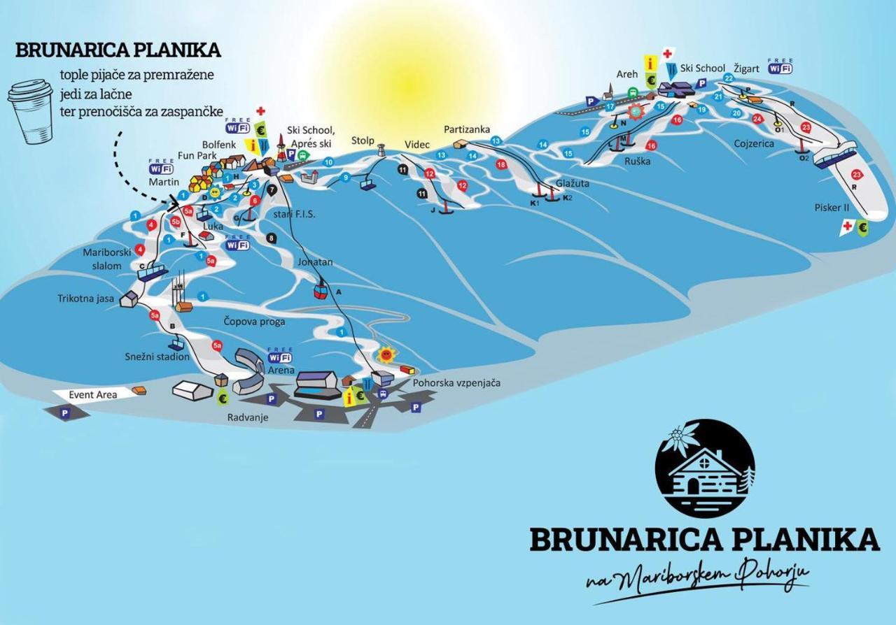 Brunarica Planika Mtb Point Marburg Exterior foto